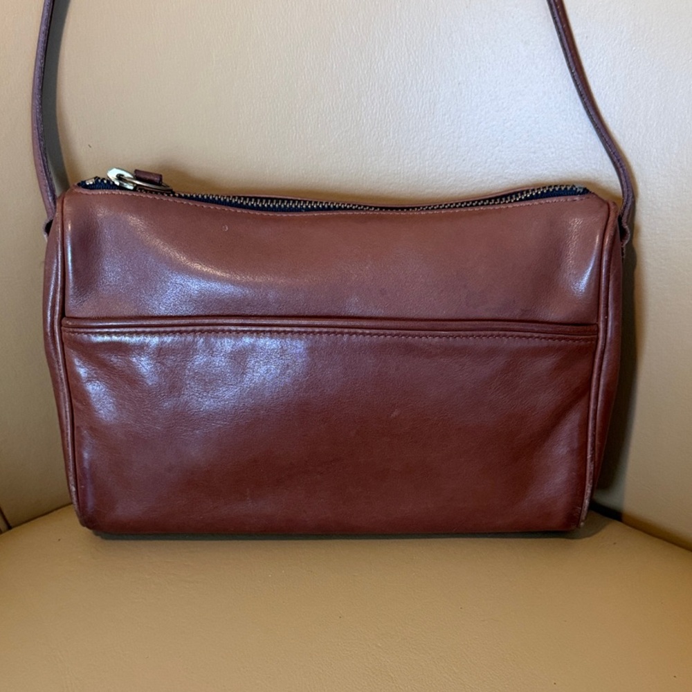 Coach Brown Leather Shoulder Bag - Creed Pic Updated